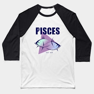 Pisces horoscope Baseball T-Shirt